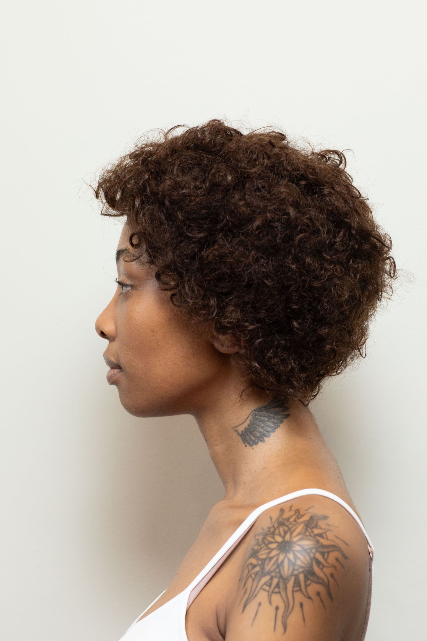 Nala Pixie T-Part Wig Curly Colour Dark Brown