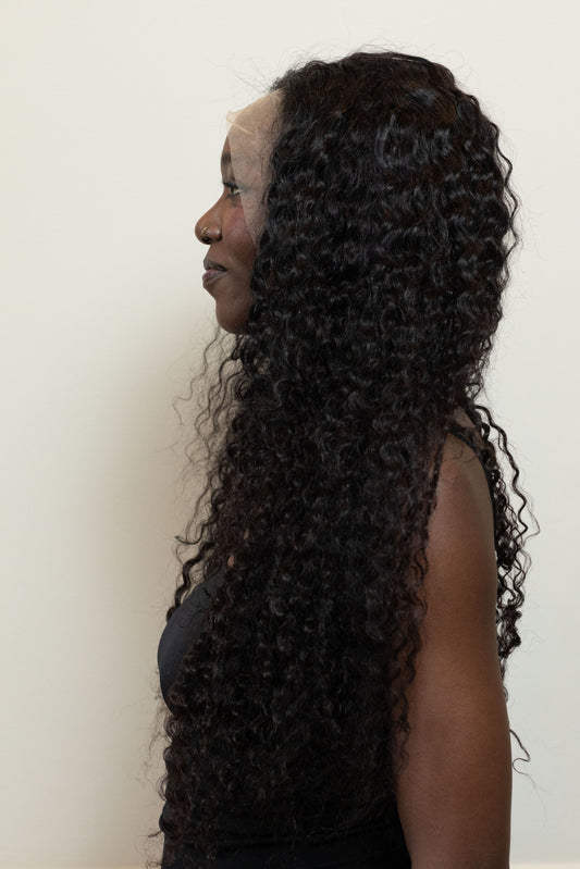 Iman 32inch 13x4 Curly Colour Natural