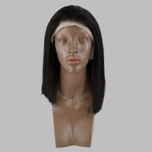 Luna Hair Double Drawn Straight 13x4  12inch Colour Natural 100% Human Hair