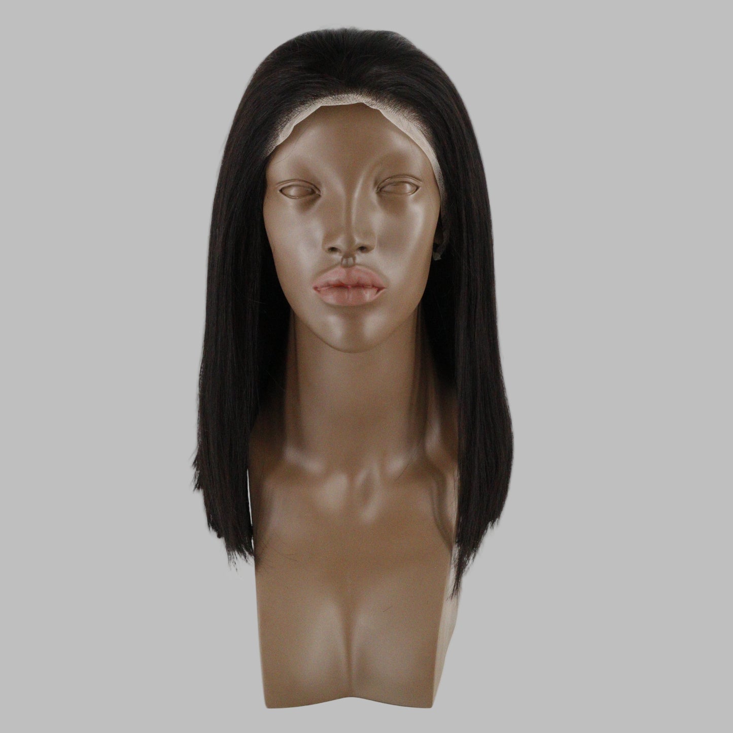 Luna Hair Double Drawn Straight 13x4  14 inch Colour Natural 100% Human Hair