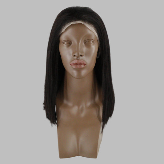 Luna Hair Double Drawn Straight 13x4  14 inch Colour Natural 100% Human Hair