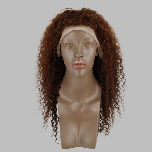 Zola Jerry Curl 13x4   20inch Colour Auburn