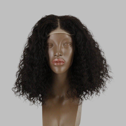 Tumi Super Double Drawn Curly 5x5   14inch Colour Natural