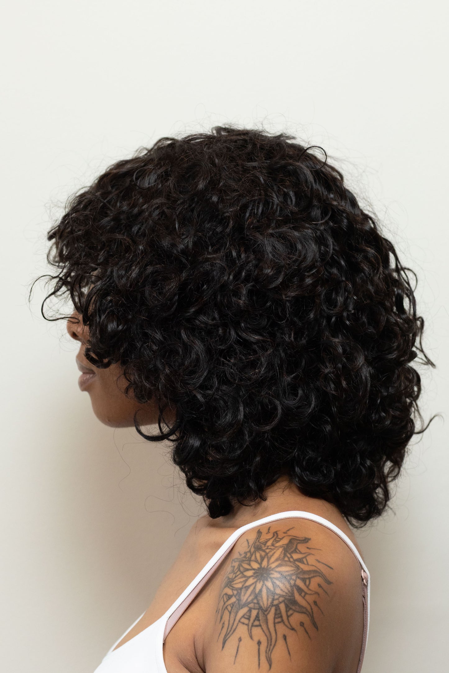 Amina Waterwave Fringe 12 inch Colour Natural