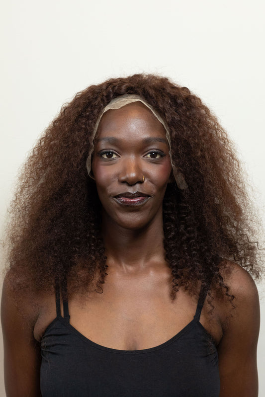 Lethabo Jerry Curl 13x4   Dark Brown