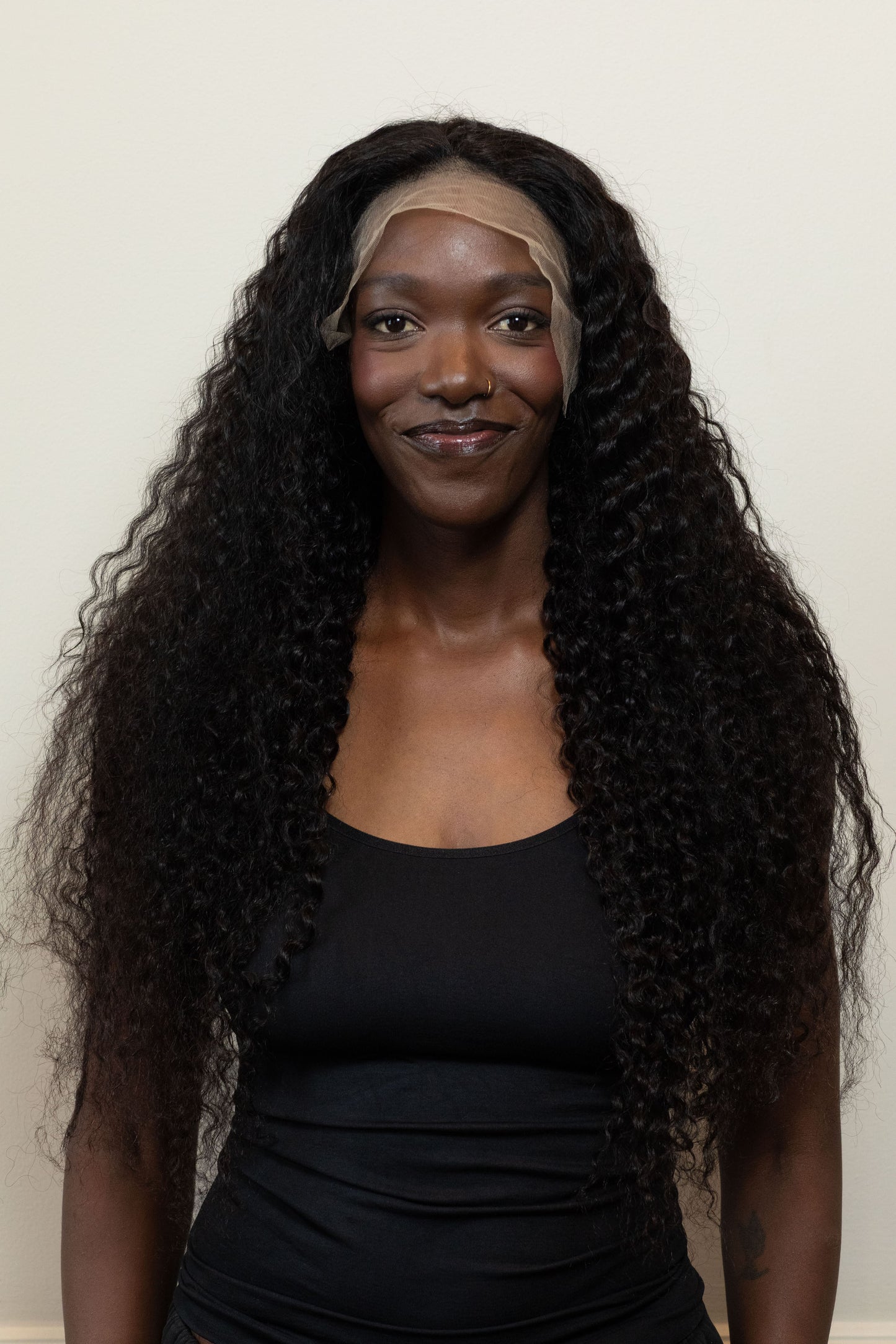 Iman 32inch 13x4 Curly Colour Natural