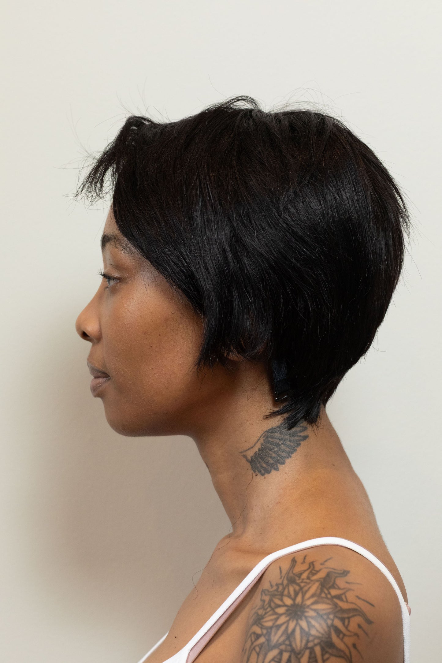 Behati Pixie Wig Short Straight Colour Natural