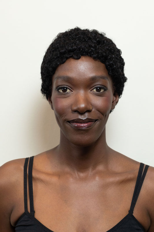 Viola Pixie Short Curly Colour Natural